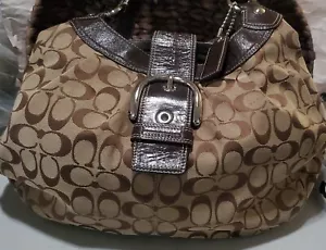 BOLSO VAGABUNDO COACH FIRMA SOHO LYNN GRANDE. - Imagen 1 de 14