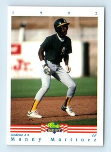 1992 Classic Best Manny Martinez Modesto A's #35