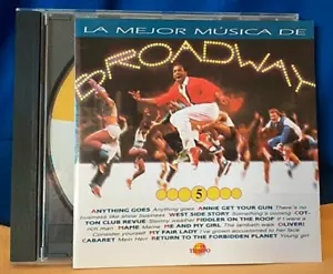 CD CINE BANDA SONORA La mejor Música de BROADWAY . Club Tiempo 5 - Imagen 1 de 2