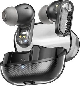 TOZO Crystal Pods Hybrid Active Noise Cancelling Wireless Earbuds Bluetooth ... - Picture 1 of 12