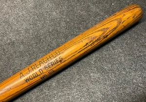 Antique Vtg 1920s A.J Reach Co. World Series Model No. 106 Baseball Bat 32.5” - Picture 1 of 18