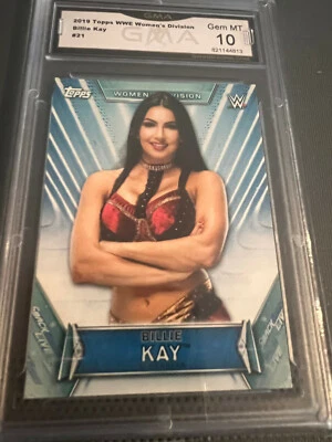 BILLIE KAY 2019 TOPPS WWE WOMEN'S DIVISION # 21 GRADED 10 L@@@K - Image 1 of 2