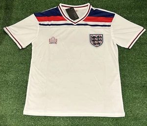 ENGLAND HOME 1982 RETRO SHIRT NEW - Picture 1 of 2