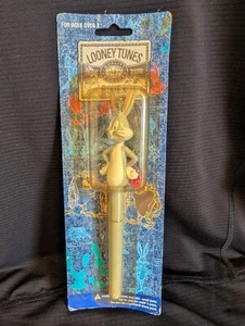 Vintage 1996 Looney BUGS BUNNY Pen with Necklace Rare Collectable NIP - Picture 1 of 6