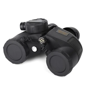 7 X 50 Outdor Military Waterproof HD Fernglas Mit Kompass Range Finder UI - Bild 1 von 11