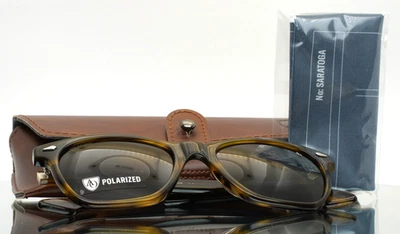 Gafas de sol polarizadas cuadradas AMERICAN OPTICAL Saratoga marrón Demi para hombre 52-19-145 Foto 1 de 4
