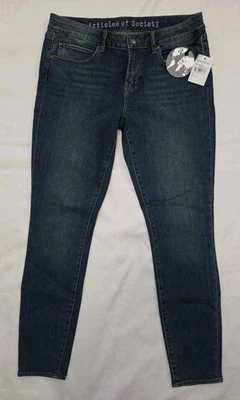 Pantalones de mezclilla ajustados hasta el tobillo talla 29 de tiro medio Articles of Society nuevos con etiquetas Foto 1 de 4