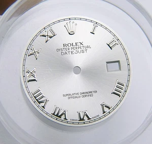 Genuine Rolex Datejust 36mm 16234 116234 Silver Roman Numeral Dial SWISS MADE - Picture 1 of 4