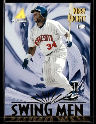 1995 Pinnacle #296 Kirby Puckett Twins 棒球卡 1303G — 第 1/2 张图片