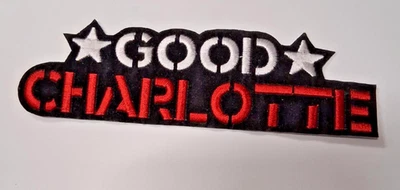 GOOD CHARLOTTE  PATCH NEW  LIMITED PRODUCTION  COLLECTIBLE  - Image 1 of 2