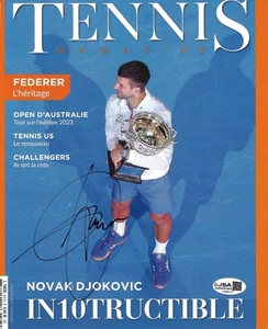 Novak Djokovic signed 8x10 Foto Autogramm JSA COA Tennis Serbien - Bild 1 von 1