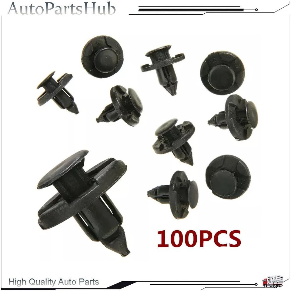 100x Bumper Fender Clips Kit for Nissan INFINITI	QX60 Mitsubishi 01553-09321 - Изображение 1 из 4