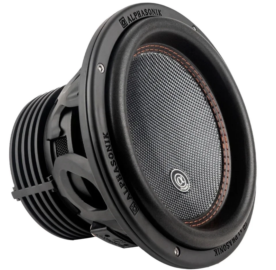 ALPHASONIK DSW510 DYNAMIS 500 SERIES 10” 2100 WATTS MAX, 700 WATTS RMS DUAL4 OHM