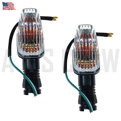 Front/Rear Signal Turn Light Indicator Lamp For KAWASAKI NINJA 250R ZX-6R KLR650 Foto 1 de 4