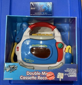 Groovy Tunes Kids Play Cassette Tape Recorder Sing Along Mic Model 9114 New - Picture 1 of 18