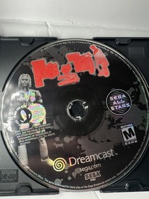 House of the Dead 2 for Sega Dreamcast Disc Only **UNTESTED** SCRATCHES visible