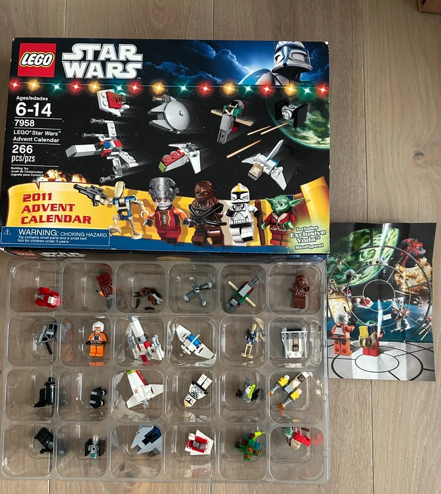LEGO Star Wars - 7958 Advent Calendar 2011 - Incomplete - Image 1 of 4