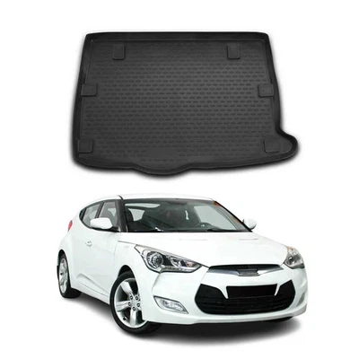 For Hyundai Veloster 2012-2017 OMAC Classic Black Cargo Liner - Image 1 of 4