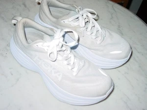 HOKA One One Bondi 8 Blanco 1127954 WWH ¡Zapatos para Correr! Talla 9 (ancho) - Imagen 1 de 17