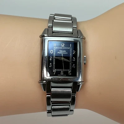 Reloj Manual Girard-Perregaux Vintage 1945 Ref.2590 Damas Esfera Negra Suizo#205B Foto 1 de 4