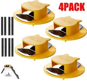 4-PACK Bucket Lid Mouse Rat Trap Bucket Mousetrap Catcher US FREE SHIPPING - Picture 1 of 8