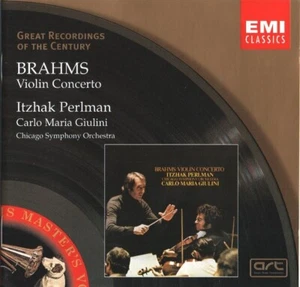 Brahms - Violin Concerto (CD 1999) RE RM; Itzhak Perlman; Chicago SO; Giulini - Picture 1 of 2