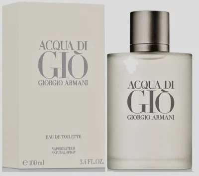 Giorgio Armani Acqua Di Gio Colonia Hombre EDT 3.4 fl. oz / 100 ml nuevo sellado Foto 1 de 3