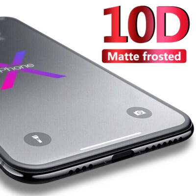 For iPhone 16 15 14 13 Pro Max 12 11 Matte Hydrogel Film Screen Protector Cover - Image 1 of 4