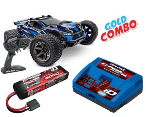 Traxxas Rustler 4x4 VXL Ultimate blau Gold Combo TRX67097-4-BLUE-GOLD-COMBO  - Bild 1 von 4