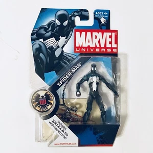 2008 Marvel Universe 3.75" #018 Series 1 Black Spider Action Figure By Hasbro - Picture 1 of 2
