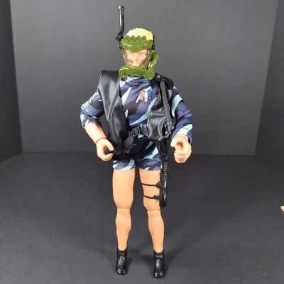 1996 Hasbro GI Joe Action Figure, Diver Outfit, Life Jacket, Knife, Mask - Image 1 of 4
