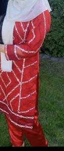 pakistani indian party dress used - Picture 1 of 5