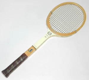 Antique Tennis Racquet Spalding JR Youth Tournament FIBRE WELDED THROAT - Picture 1 of 14