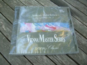 NEW Anton Bruckner Symphonie Nr. 2 Vienna Masters Series (CD, 1991) Case Cracked - Picture 1 of 2