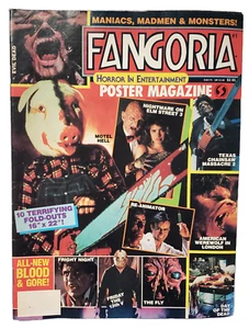 FANGORIA POSTER MAGAZINE #1  (1987)  VERY SCARCE/RARE!!!  VF (8.0) - Picture 1 of 13
