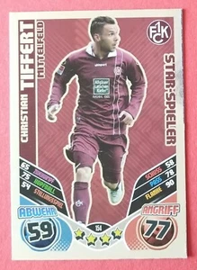 TOPPS Christian Tiffert Kaiserslautern Star Spieler BL 2011/12 Match Attax Card - Bild 1 von 2
