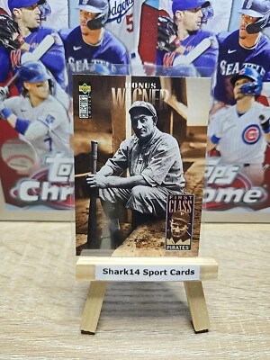 Upperdeck Collectors Choice Honus Wagner 1996 primera clase #504 Foto 1 de 2