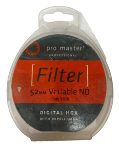 PROMASTER 52MM VARIABLE ND FILTER - Picture 1 of 3