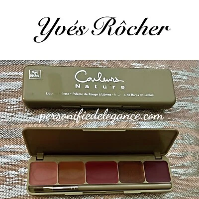 NUEVA Paleta de Lápices Labiales Yvés Rôcher Couleurs Nature Multi Reflects RARA Foto 1 de 4