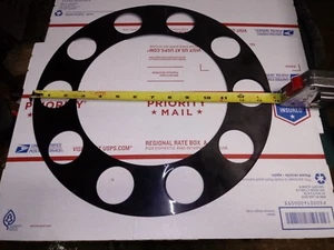 One (1) Dual Wheel Spacer Gasket Semi Dump Truck 10-Hole 0.100" Thick Shim - Picture 1 of 1