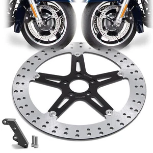 Floating 15" Big Brake Front Rotor Kit for Harley Dyna 2006-2017 & Softail 15-17 - Picture 1 of 9