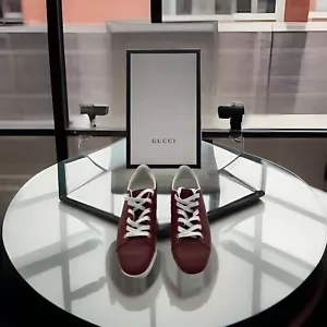 GUCCI LEATHER Shoes Sneakers FOR WOMAN SIZE 36 EU - Picture 1 of 13
