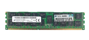 Lot of 4 Micron 16GB 2RX4 PC3-14900R Server RAM MT36JSF2G72PZ-1G9E1 (IN) - Picture 1 of 2