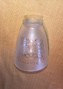Lampadario/Applique in vetro inciso a gas o elettrico francese N9 - 6 disponibili - Foto 1 di 9