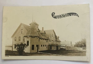 Vintage RPPC c1912 ~ Stock Barn, State University ~ Brookings South Dakota SD - Picture 1 of 2