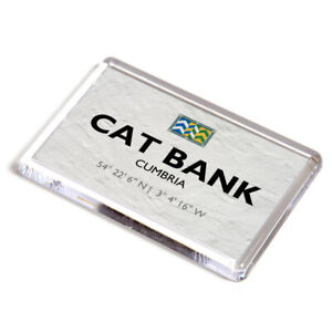 FRIDGE MAGNET - Cat Bank, Cumbria - Lat/Long SD3097