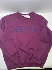 Vintage Arizona Jean Company Fleece Crewneck Sweatshirt Size Medium 10/12 - Picture 1 of 4