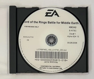 The Lord of the Rings: The Battle for Middle-earth II Review Version - Xbox 360 - Image 1 of 4