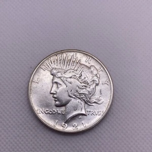 1921 Peace Silver Dollar $1 US Silver Peace Dollar Key Date Beauty RARE #8564-10 - Picture 1 of 21