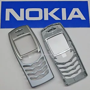 Original Nokia 6100 A-Cover Gehäuse Oberschale Fascia Front Housing Light Blue - Bild 1 von 1
